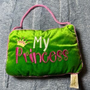 Dan Dee Pillow Sign My Princess 9 Inch Wide Stuffed Door Hanger